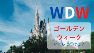 【WDW】2025ゴールデンウィークにはいくらで行けるのか？ツアーと個人手配を比較